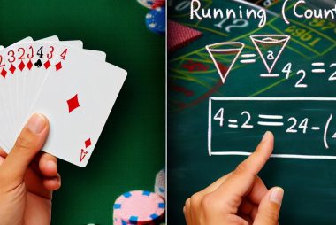 How to convert running count to true count