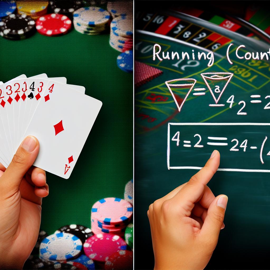 How to convert running count to true count