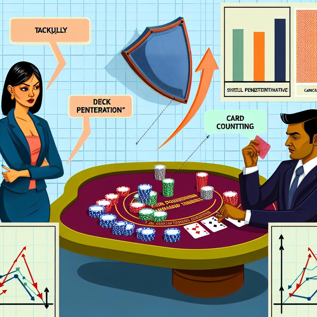 The impact of deck penetration on card counting
