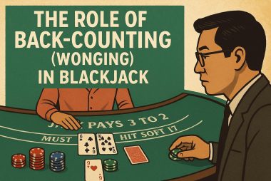 The role of back-counting (Wonging) in blackjack
