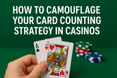How to camouflage your card counting strategy in casinos