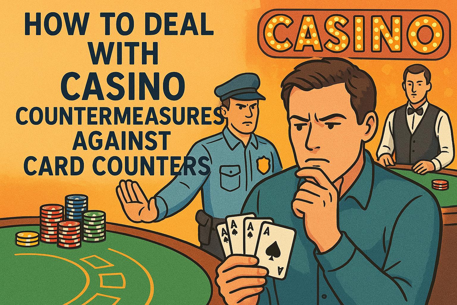 How to deal with casino countermeasures against card counters