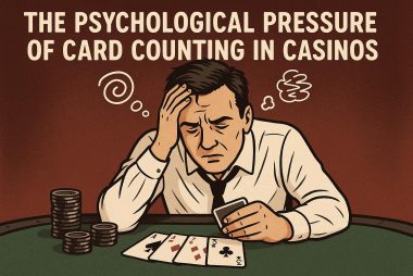 The psychological pressure of card counting in casinos